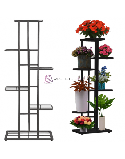 Цветарник стойка за растения 6 етажа